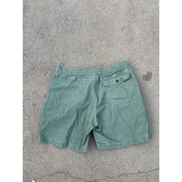Howler Bros Corduroy Shorts Size 36 Green - Picture 9 of 10